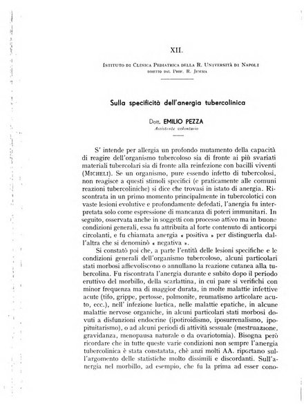 La pediatria periodico mensile indirizzato al progresso degli studi sulle malattie dei bambini