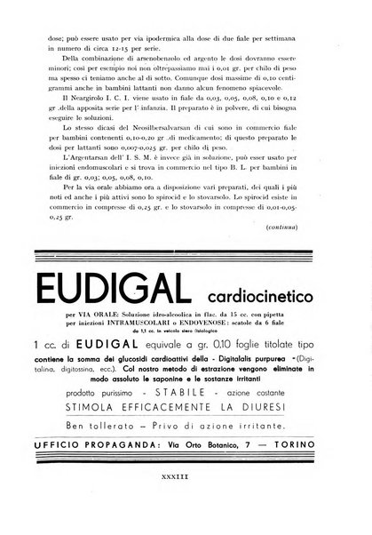 La pediatria periodico mensile indirizzato al progresso degli studi sulle malattie dei bambini