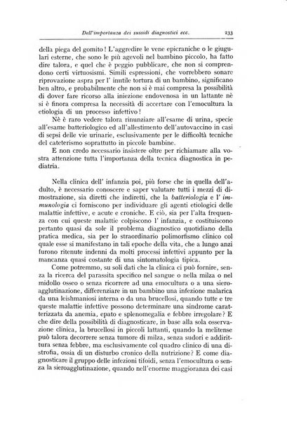 La pediatria periodico mensile indirizzato al progresso degli studi sulle malattie dei bambini