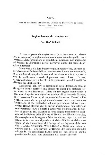 La pediatria periodico mensile indirizzato al progresso degli studi sulle malattie dei bambini