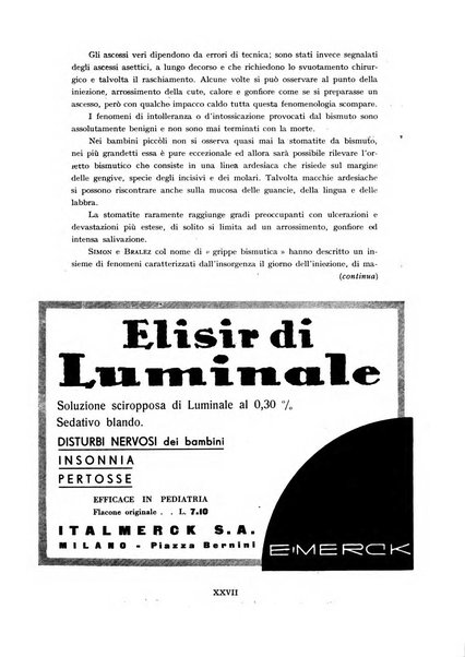 La pediatria periodico mensile indirizzato al progresso degli studi sulle malattie dei bambini