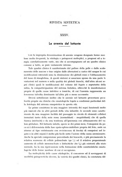 La pediatria periodico mensile indirizzato al progresso degli studi sulle malattie dei bambini