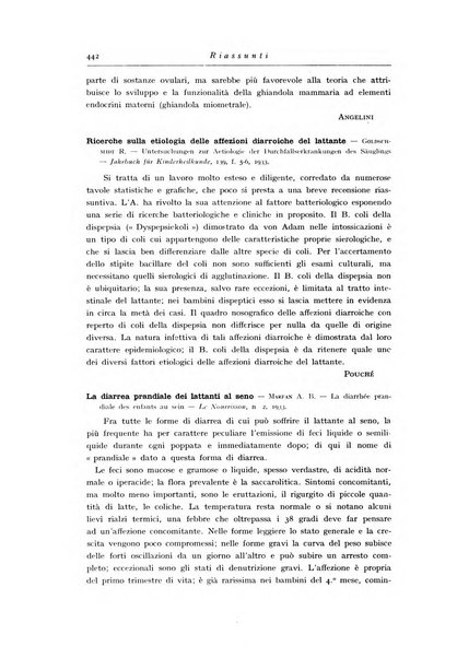 La pediatria periodico mensile indirizzato al progresso degli studi sulle malattie dei bambini