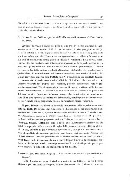 La pediatria periodico mensile indirizzato al progresso degli studi sulle malattie dei bambini