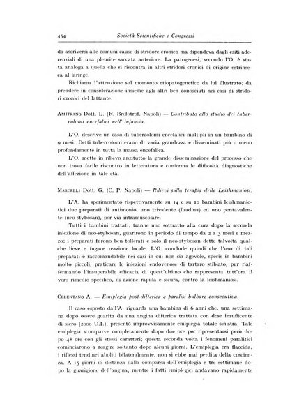 La pediatria periodico mensile indirizzato al progresso degli studi sulle malattie dei bambini