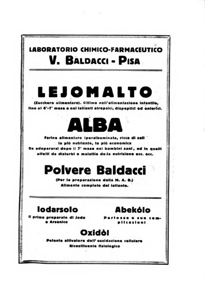 La pediatria periodico mensile indirizzato al progresso degli studi sulle malattie dei bambini