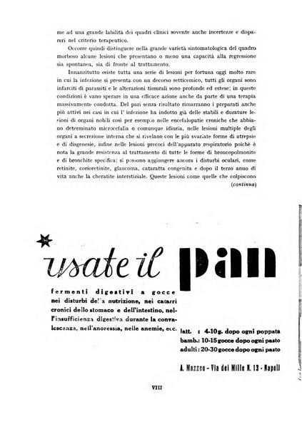 La pediatria periodico mensile indirizzato al progresso degli studi sulle malattie dei bambini