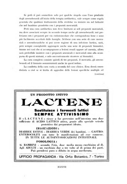 La pediatria periodico mensile indirizzato al progresso degli studi sulle malattie dei bambini