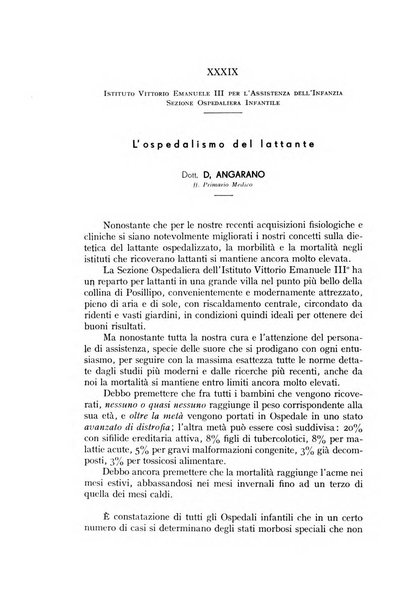 La pediatria periodico mensile indirizzato al progresso degli studi sulle malattie dei bambini