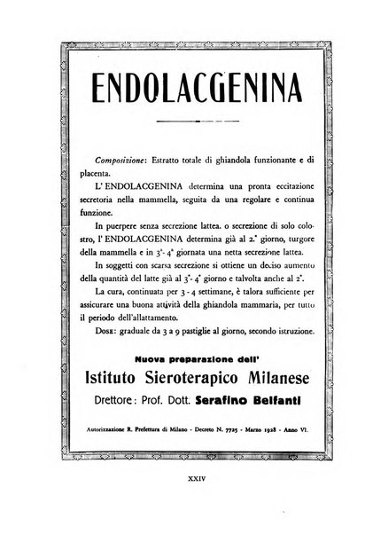 La pediatria periodico mensile indirizzato al progresso degli studi sulle malattie dei bambini