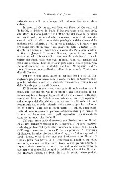 La pediatria periodico mensile indirizzato al progresso degli studi sulle malattie dei bambini