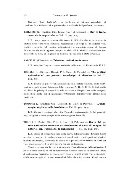 La pediatria periodico mensile indirizzato al progresso degli studi sulle malattie dei bambini