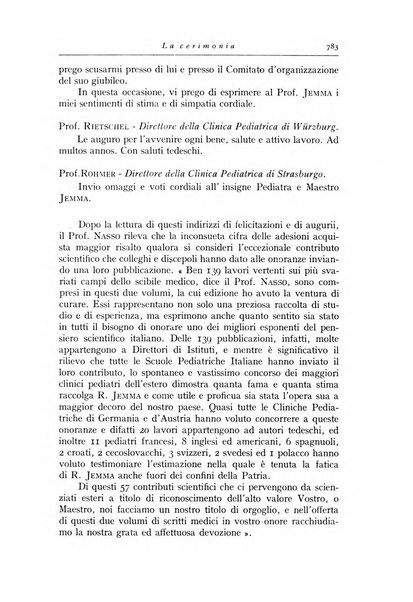 La pediatria periodico mensile indirizzato al progresso degli studi sulle malattie dei bambini