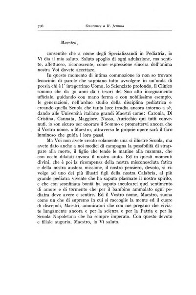 La pediatria periodico mensile indirizzato al progresso degli studi sulle malattie dei bambini