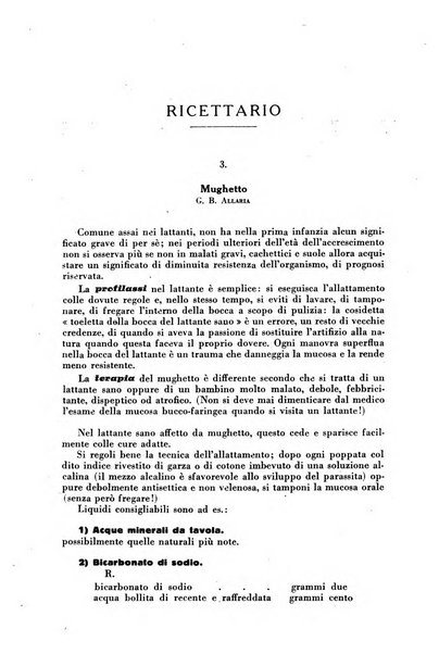 La pediatria del medico pratico