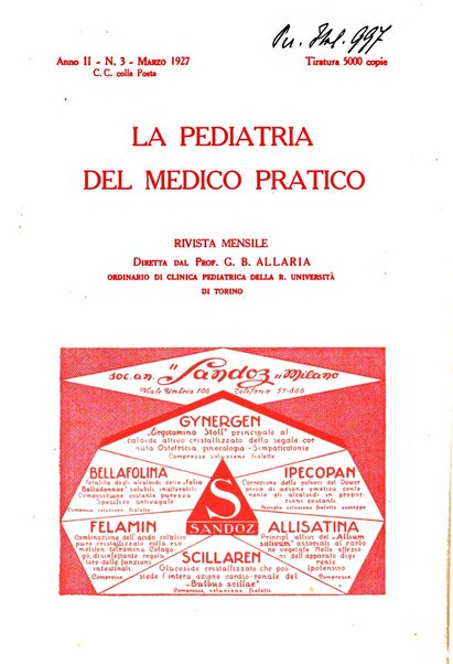 La pediatria del medico pratico