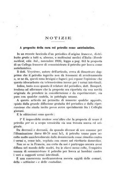 La pediatria del medico pratico