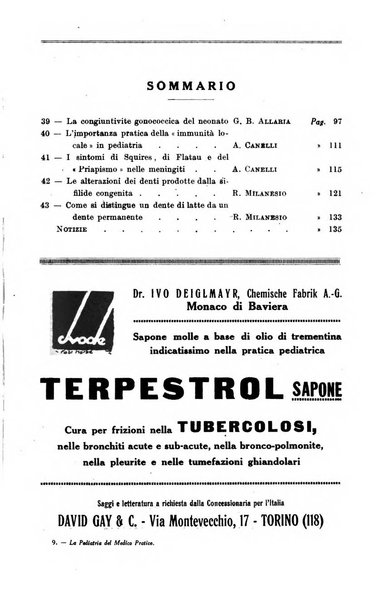 La pediatria del medico pratico