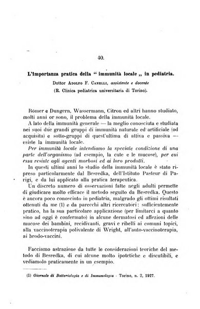 La pediatria del medico pratico