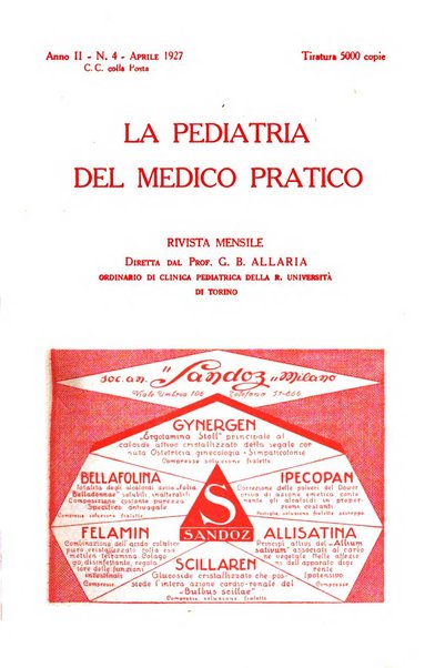 La pediatria del medico pratico