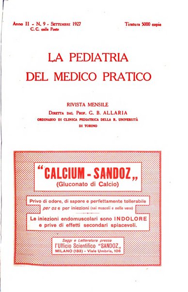 La pediatria del medico pratico