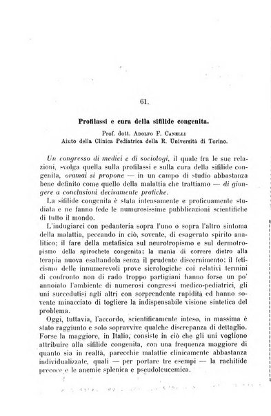 La pediatria del medico pratico