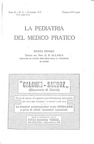 La pediatria del medico pratico