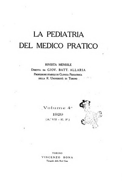 La pediatria del medico pratico