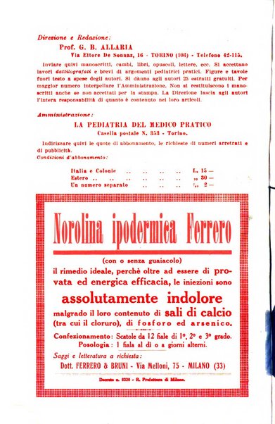 La pediatria del medico pratico