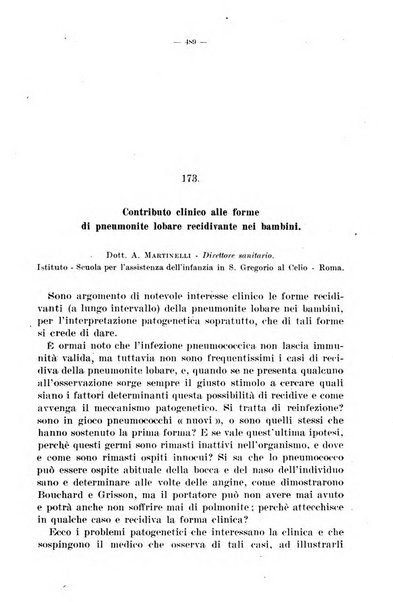 La pediatria del medico pratico