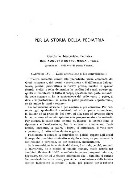 La pediatria del medico pratico