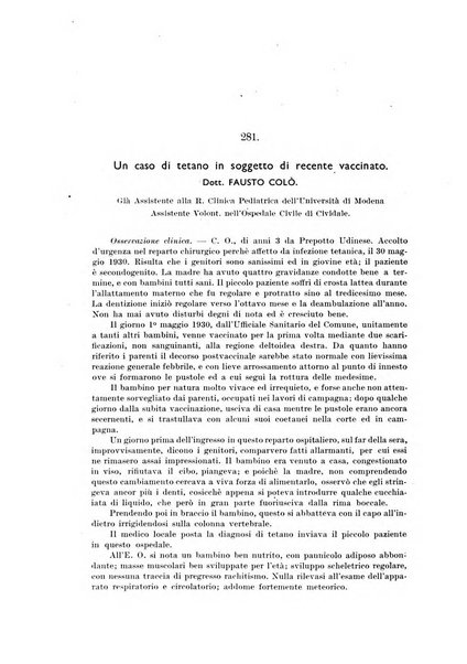 La pediatria del medico pratico