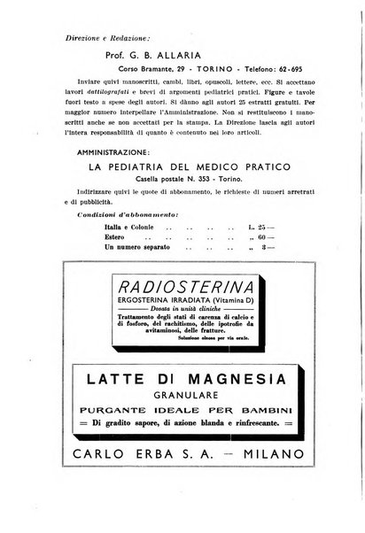 La pediatria del medico pratico