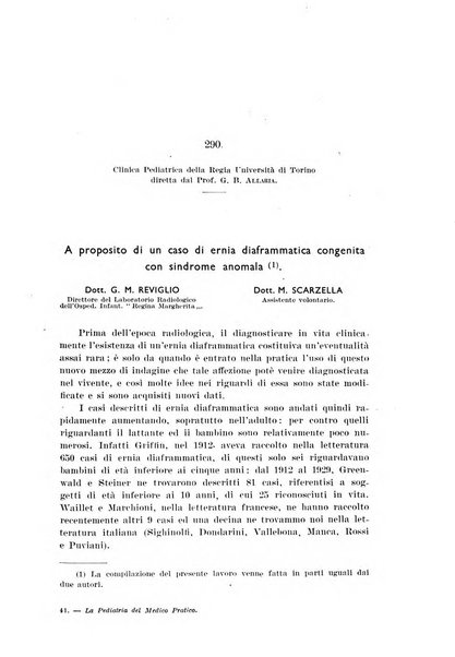 La pediatria del medico pratico