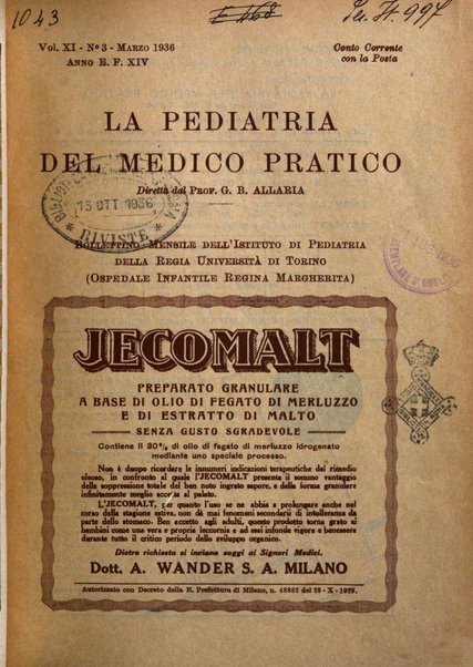 La pediatria del medico pratico