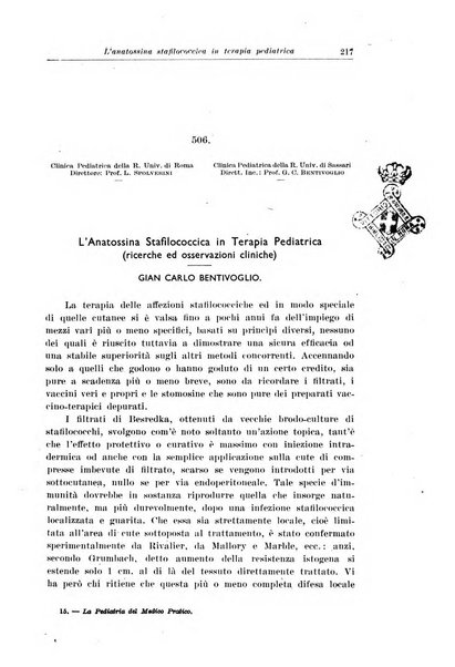 La pediatria del medico pratico