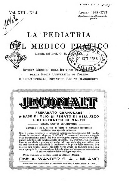 La pediatria del medico pratico