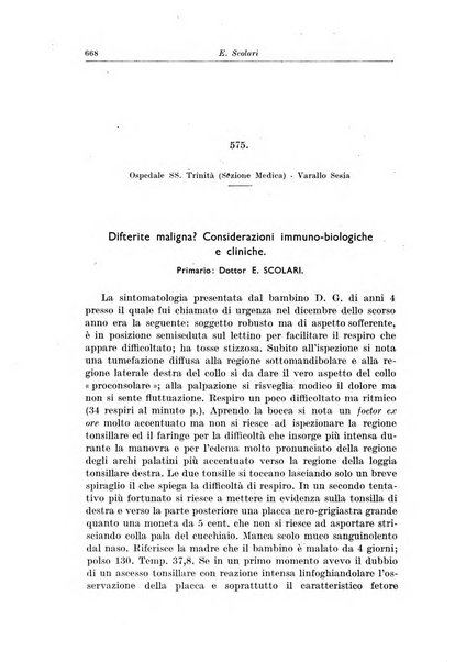 La pediatria del medico pratico