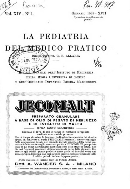 La pediatria del medico pratico