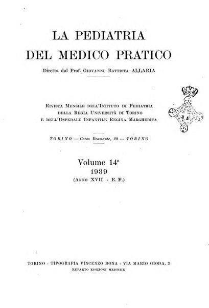 La pediatria del medico pratico