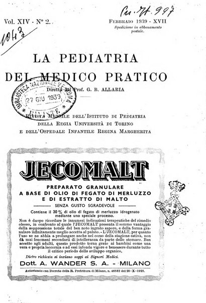 La pediatria del medico pratico