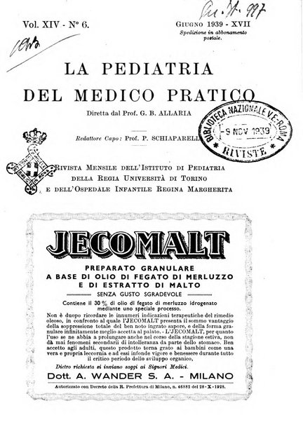 La pediatria del medico pratico