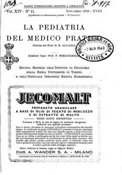 La pediatria del medico pratico