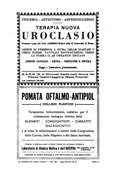 La pediatria del medico pratico