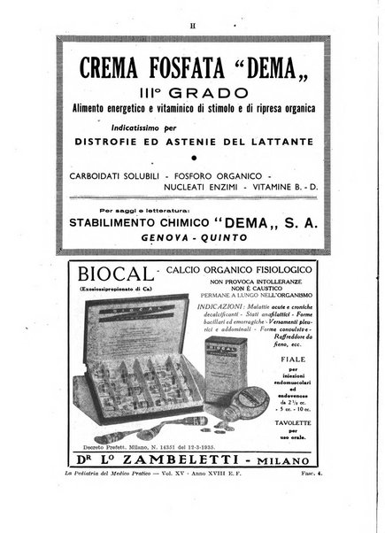 La pediatria del medico pratico