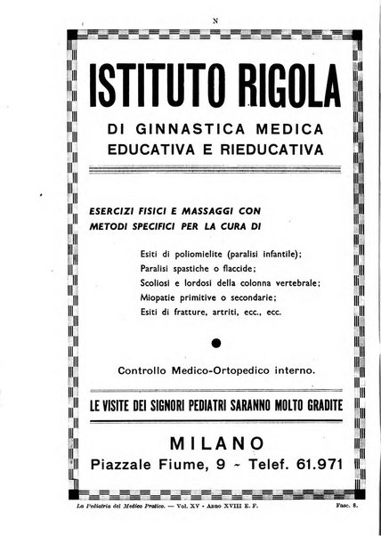 La pediatria del medico pratico