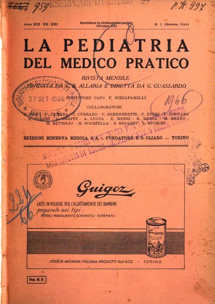 La pediatria del medico pratico