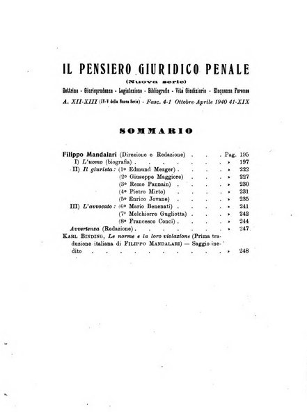 Il pensiero giuridico-penale rivista internazionale di dottrina