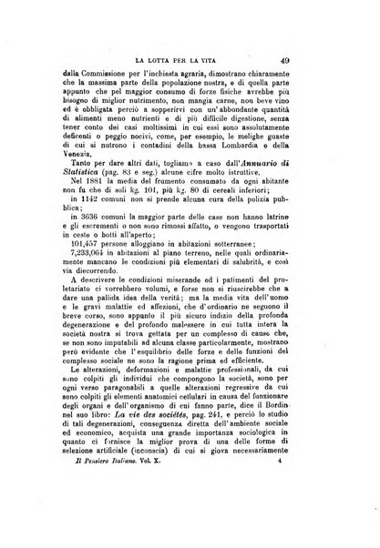 Il pensiero italiano repertorio mensile di studi applicati alla prosperità e coltura sociale