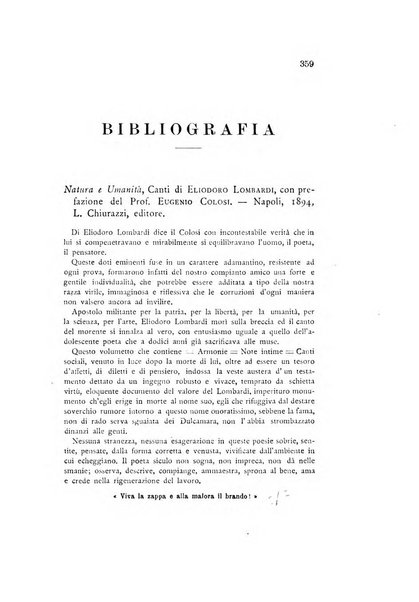 Il pensiero italiano repertorio mensile di studi applicati alla prosperità e coltura sociale